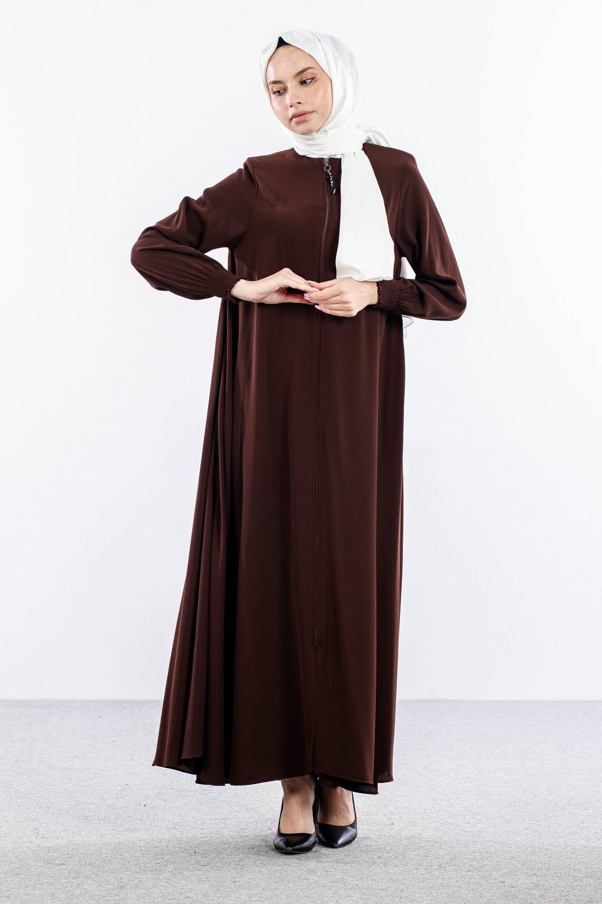 1001 Ferace 38-52 Mevlana Model Yaz - A Kahve