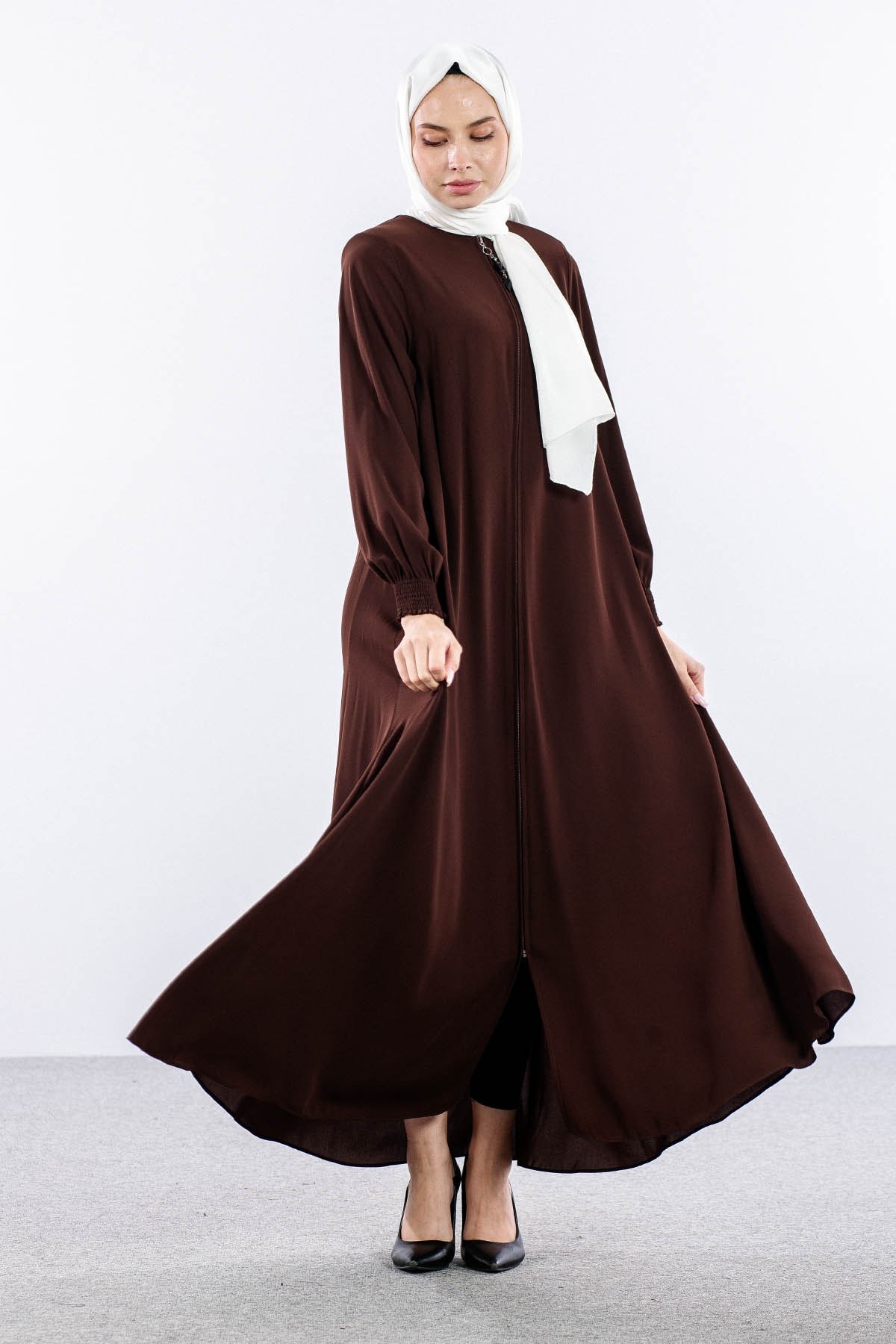1001 Ferace 38-52 Mevlana Model Yaz - A Kahve