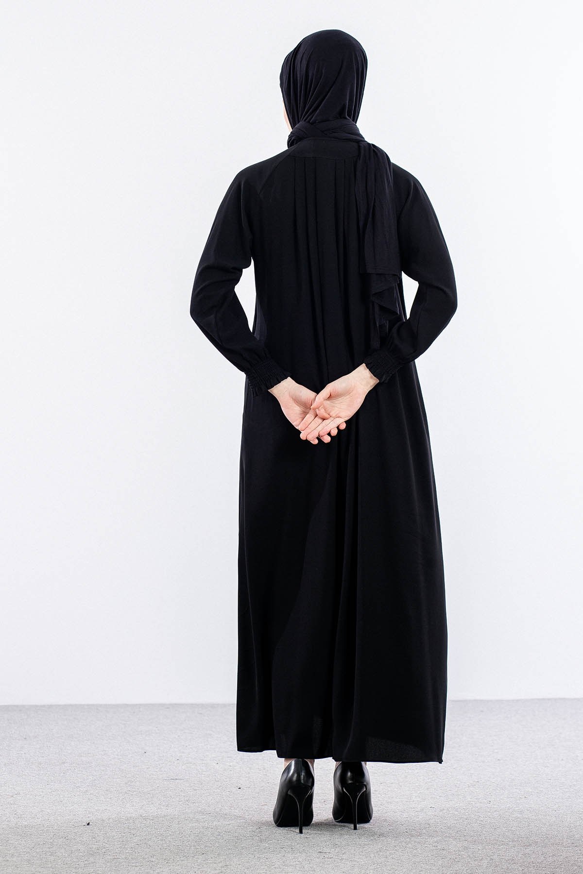 2047 Ferace 38-48 Mevlana - Siyah