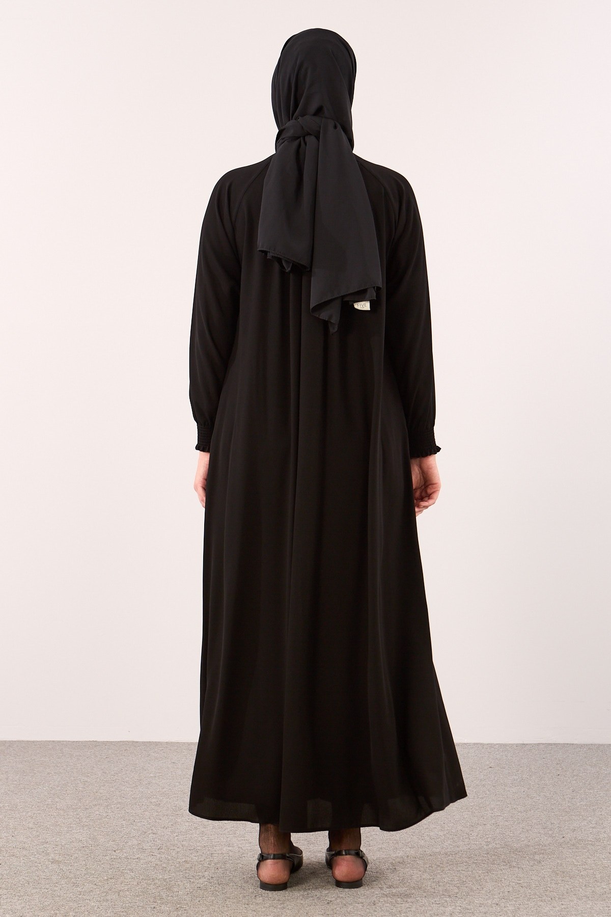 2047 Ferace 38-48 Mevlana - Siyah