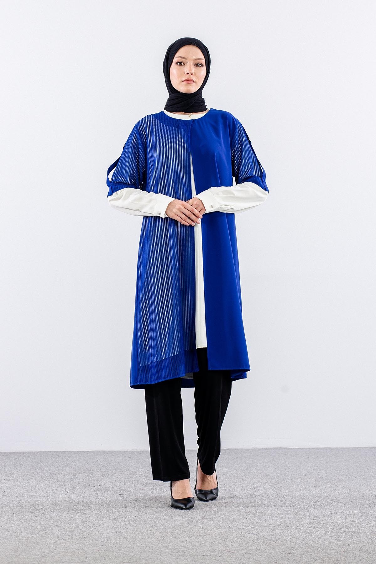 2284 2’li Bluz 42-48 File - Saks