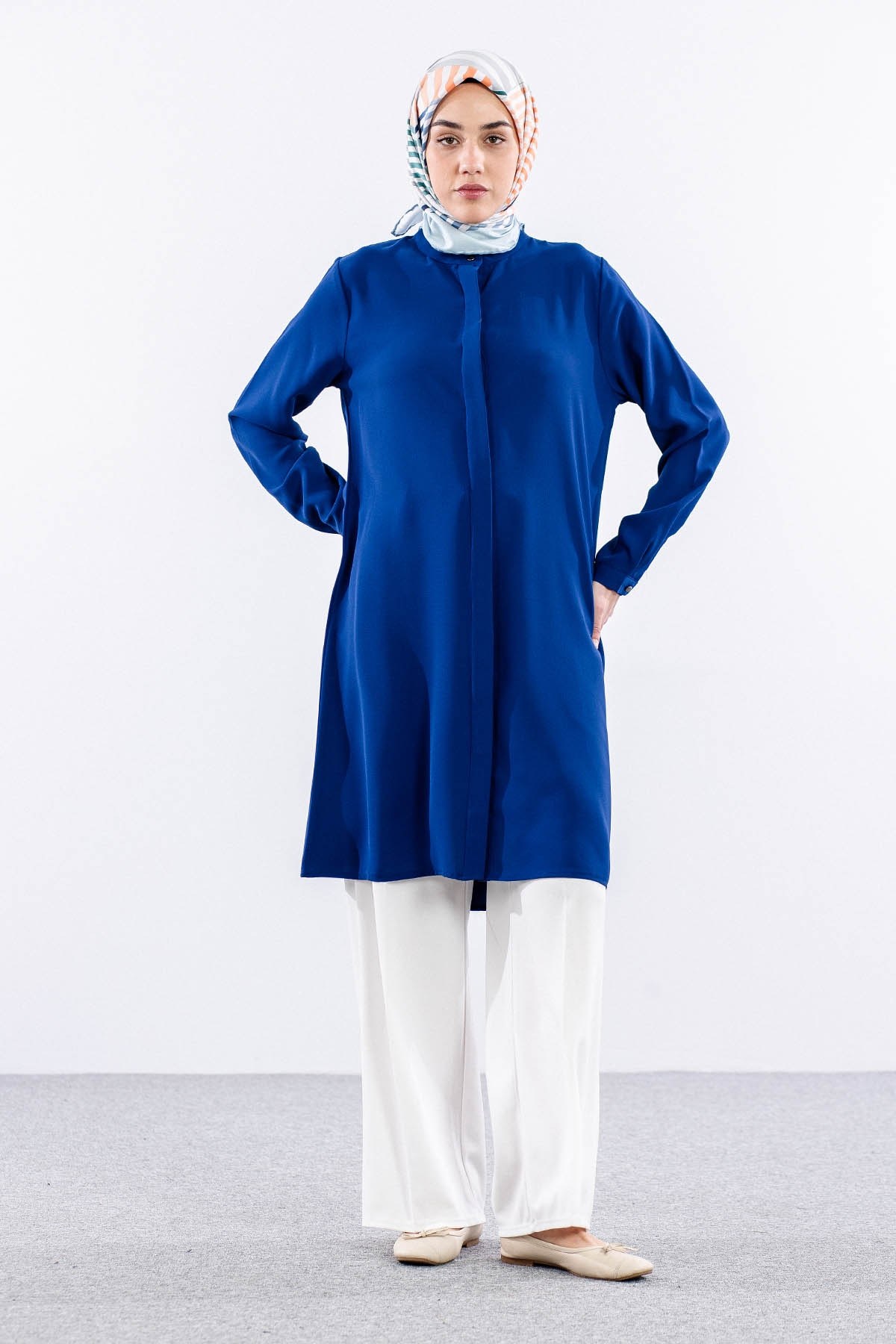 2411 Tunik 42-48 Hakımyk - Saks