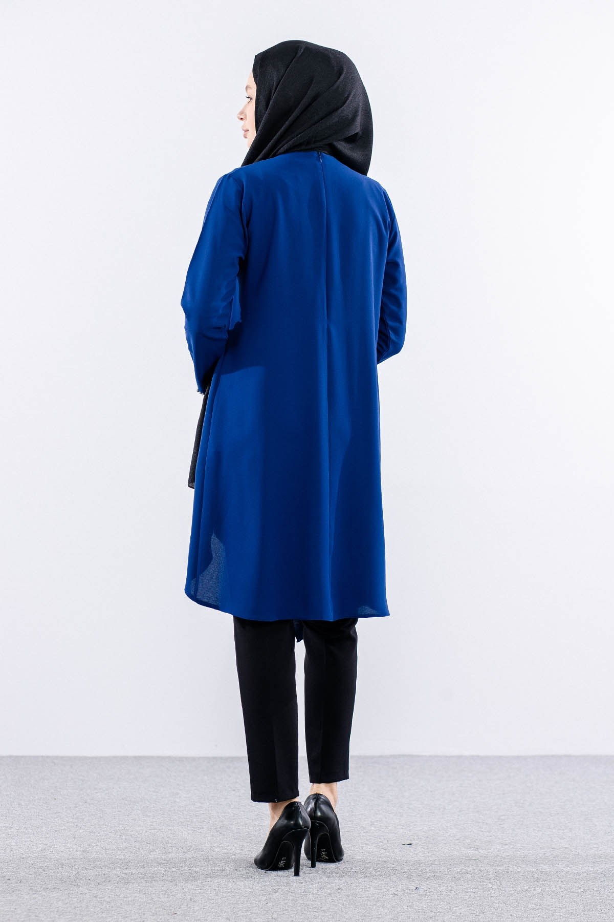 2417 Tunik 42-48 İnci - Saks