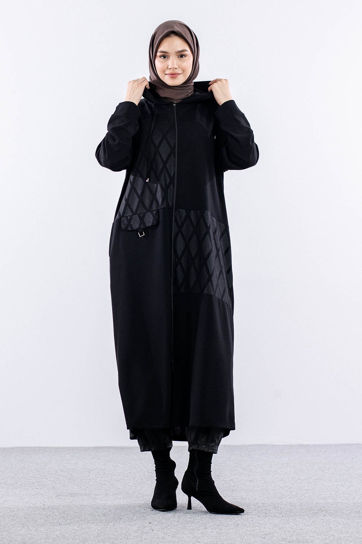 24287 Ferm.kap 44-46-48 - Siyah