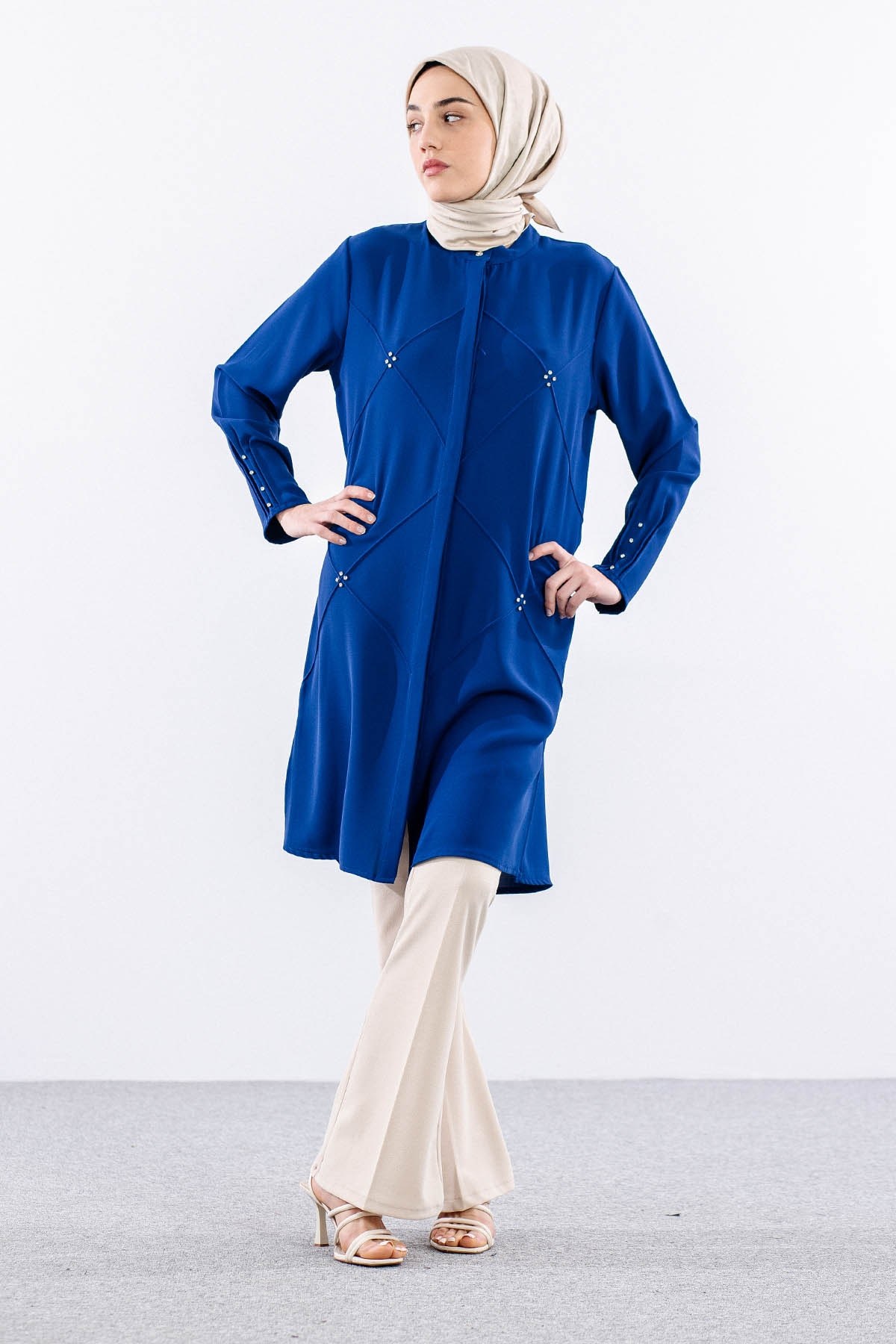 2433 Tunik 42-48 Dks - Saks