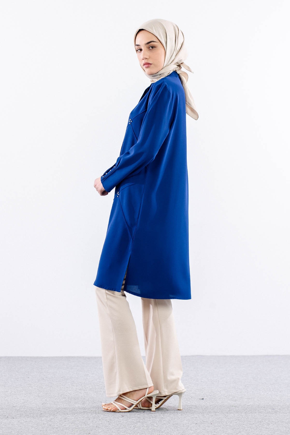 2433 Tunik 42-48 Dks - Saks
