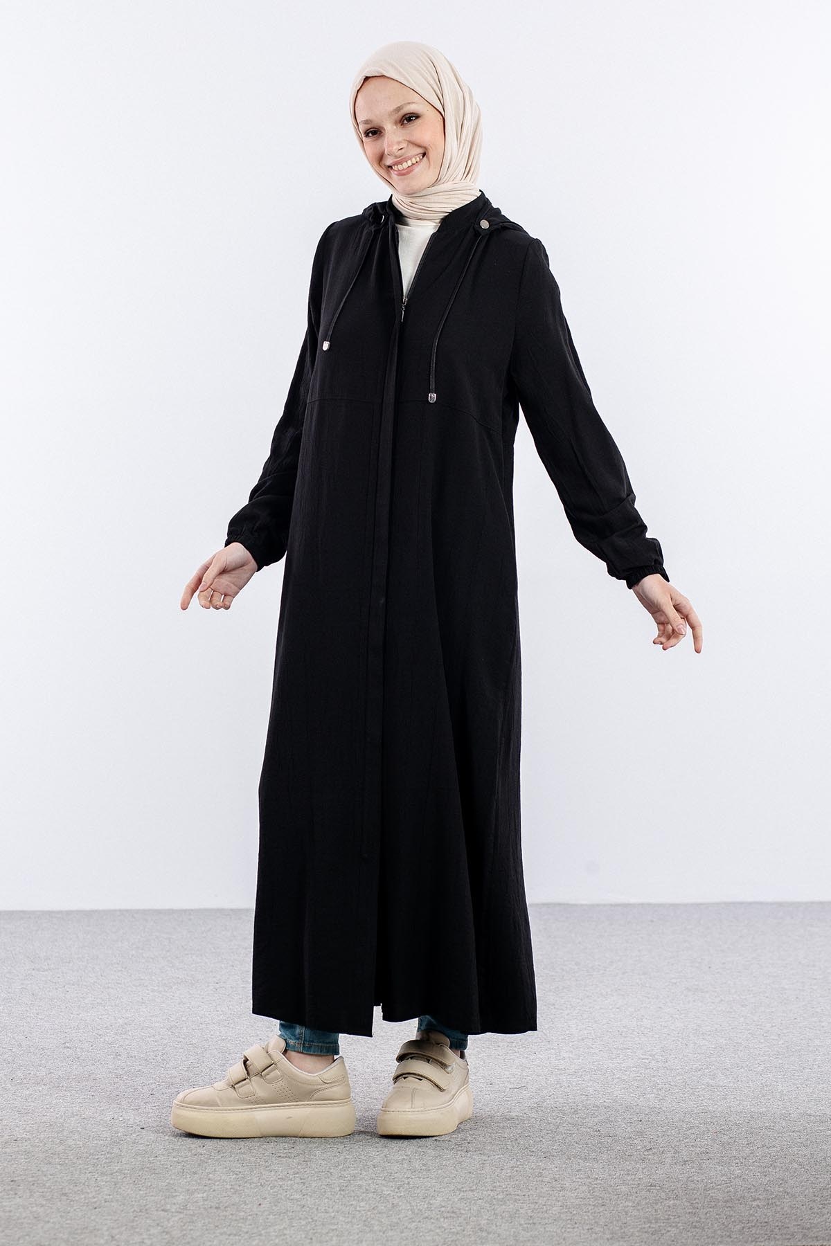2503 A. Boy Kap 40-50 - Siyah