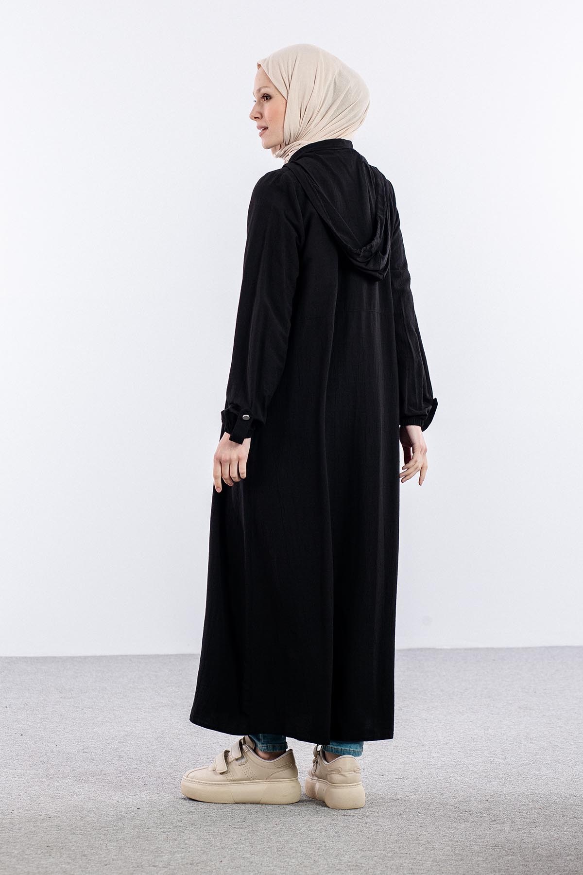 2503 A. Boy Kap 40-50 - Siyah