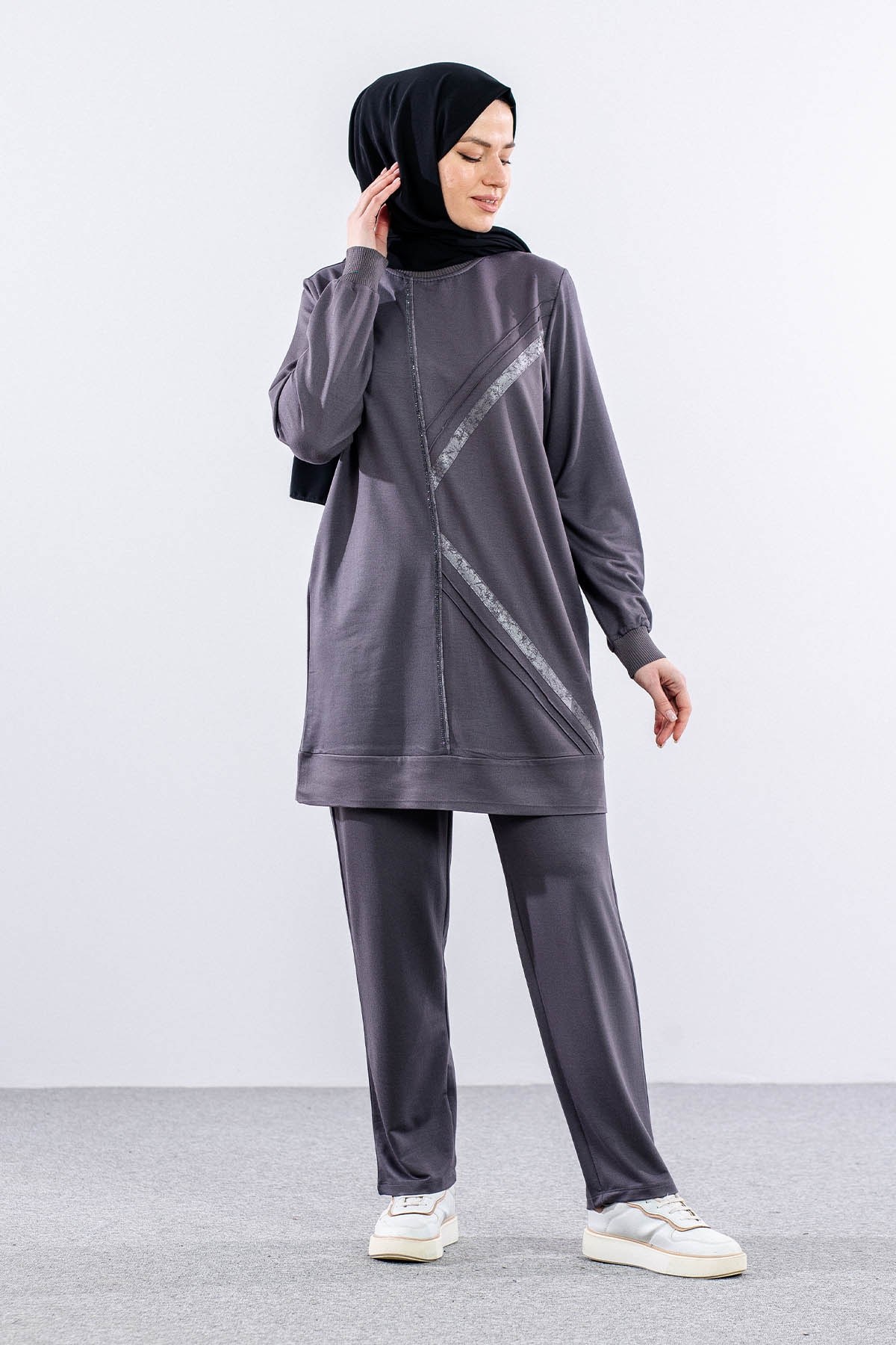 25109 Takım 44-46 Çima - Gri