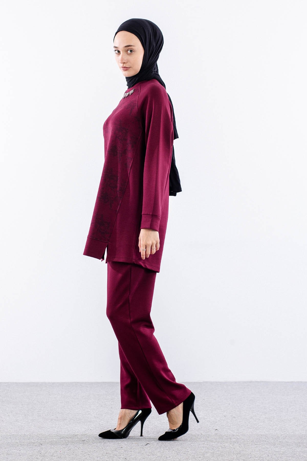 25302 Takım 44-46 - Bordo