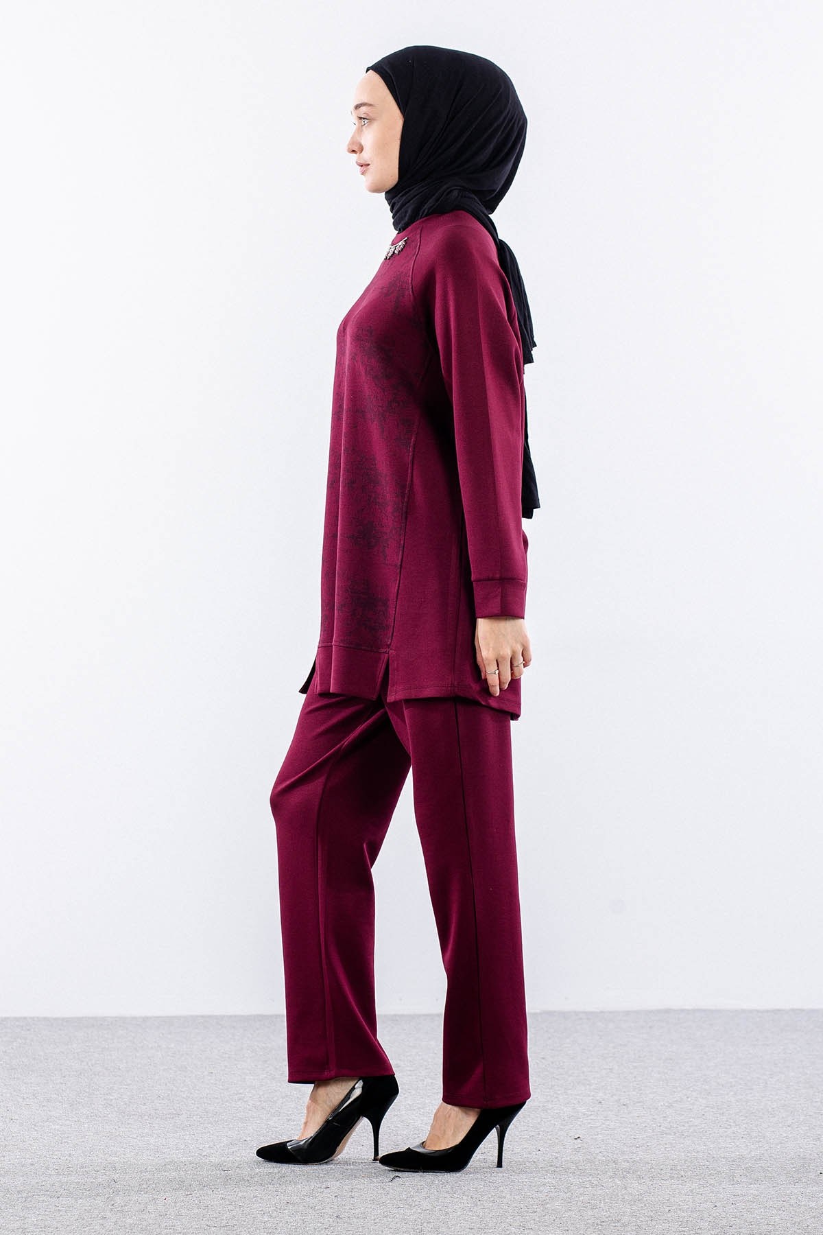 25302 Takım 44-46 - Bordo