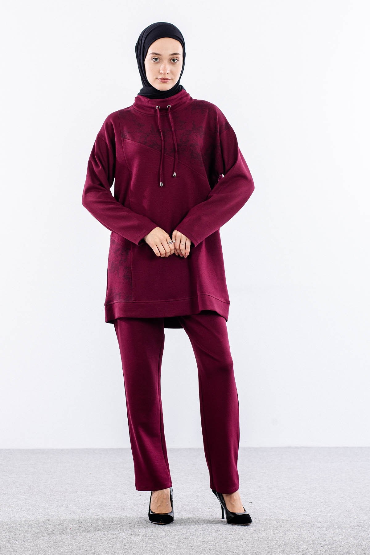 25303 Takım 44-46 - Bordo