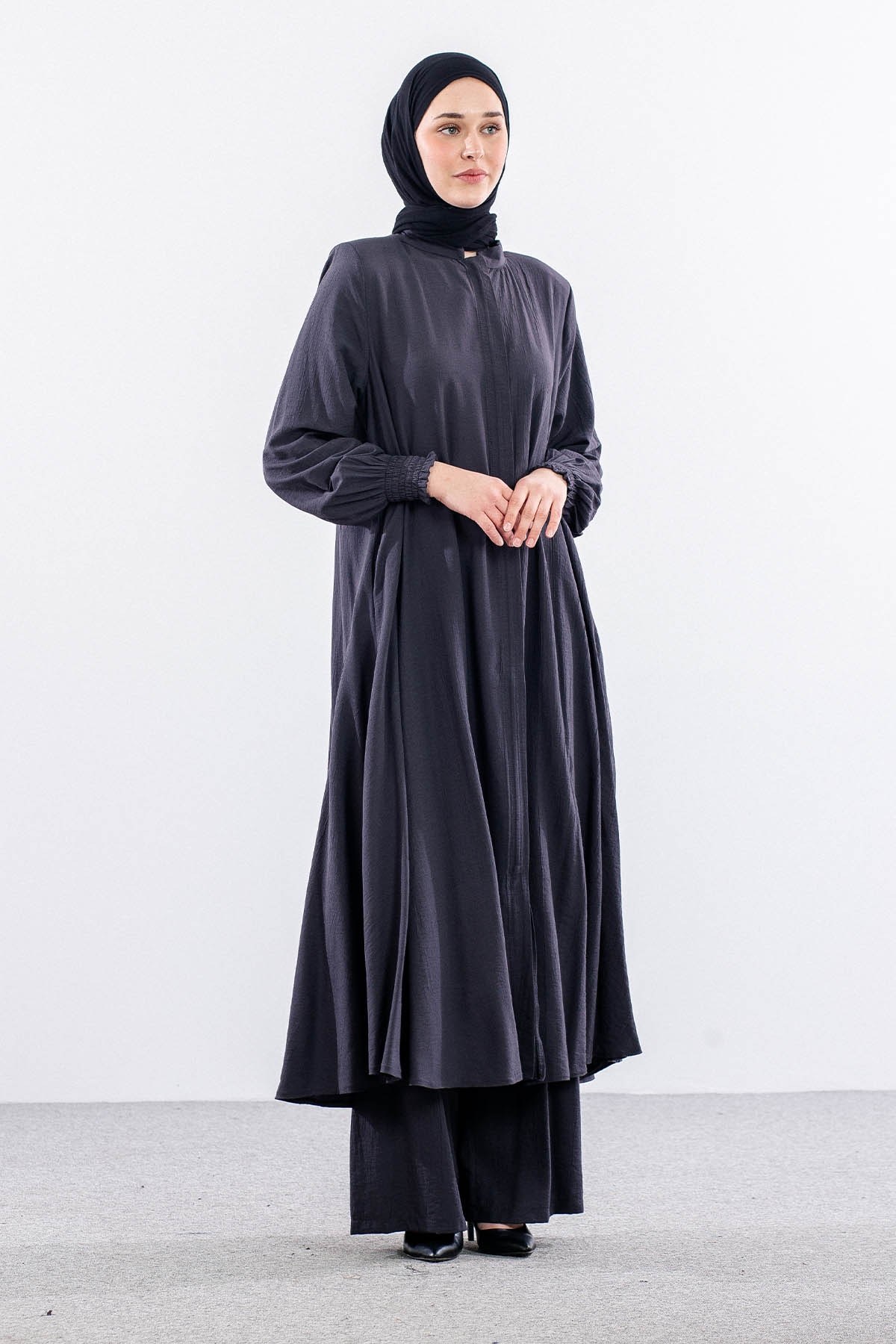 2601 Takım 38-52 Umre Koleksiyonu - Gri