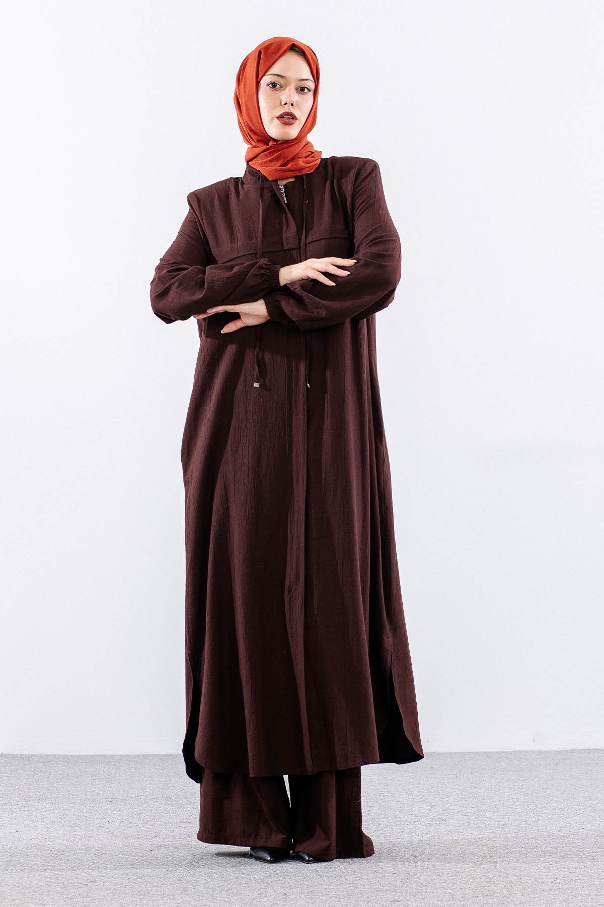 2606 Takım 40-52 Umre Koleksiyonu - Kahve