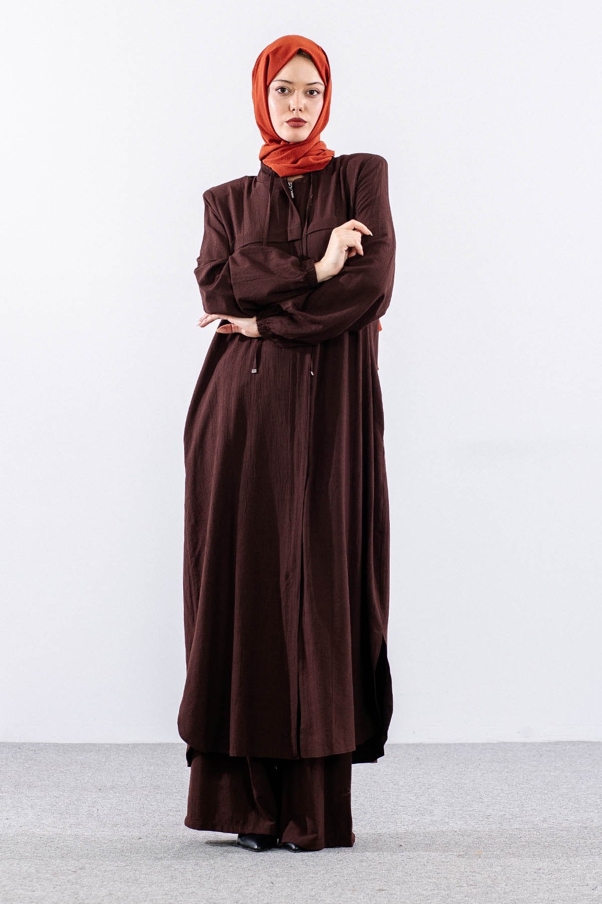 2606 Takım 40-52 Umre Koleksiyonu - Kahve