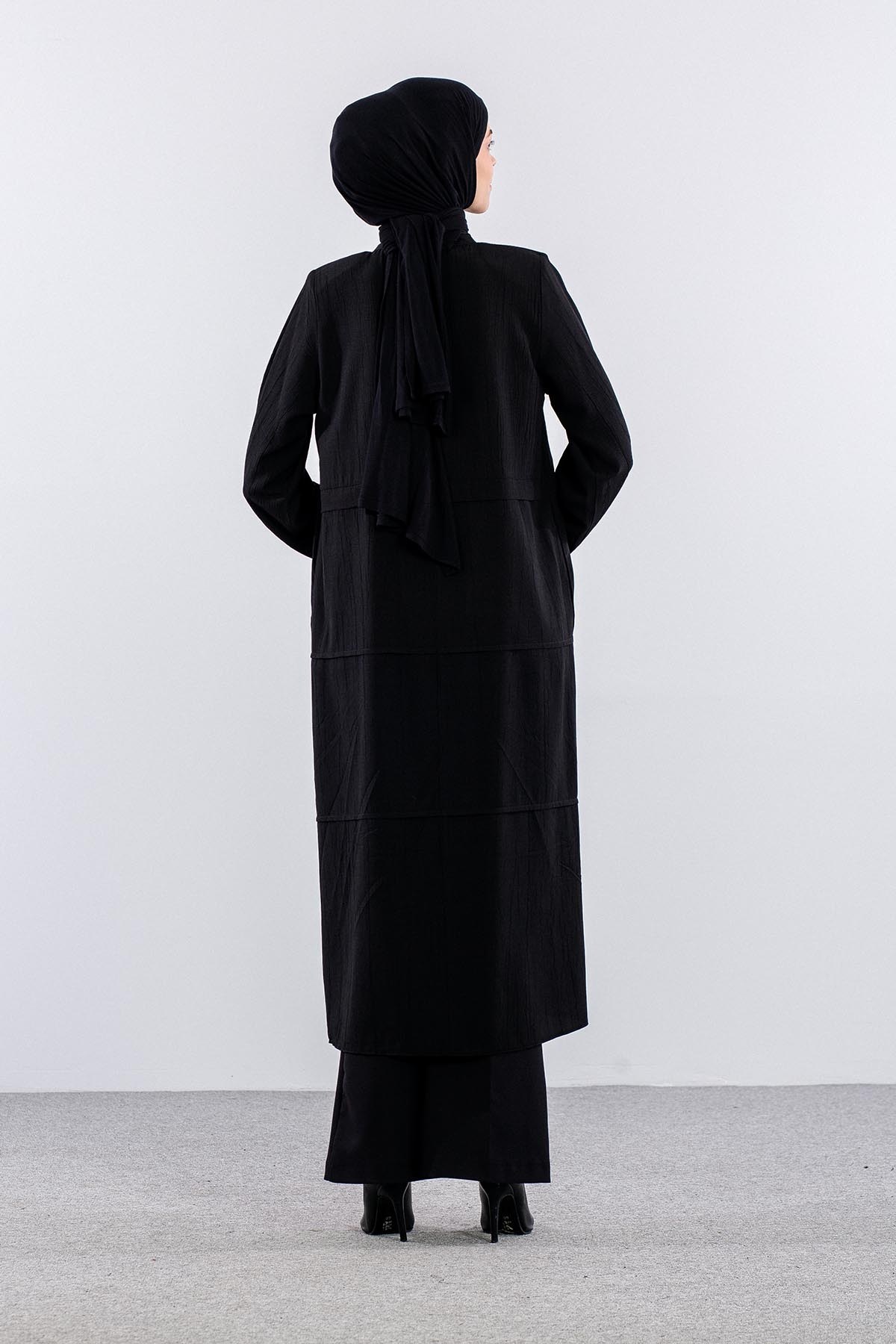2649 A. Boy Kap 42-52 Spor Dikiş - Siyah