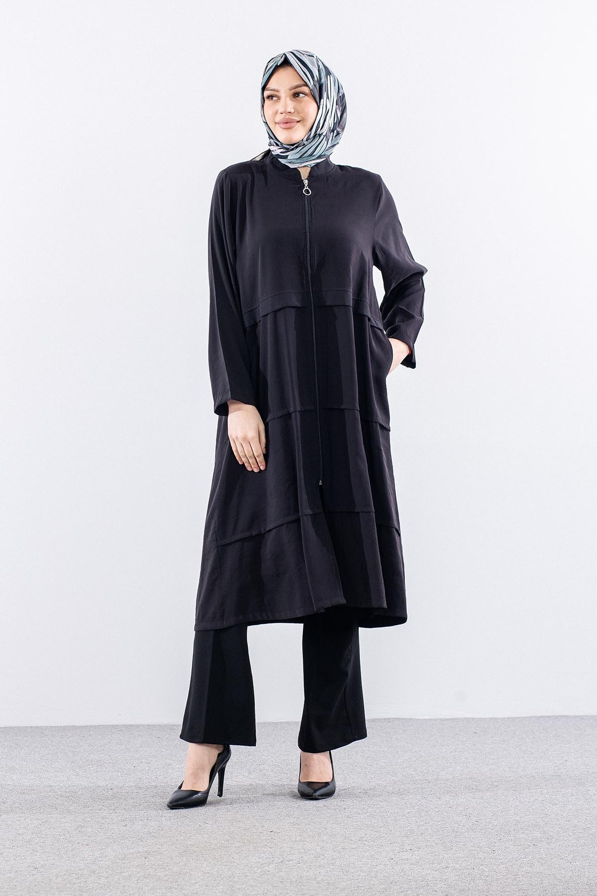 3003 Kap 44-52 Spor Model - Siyah