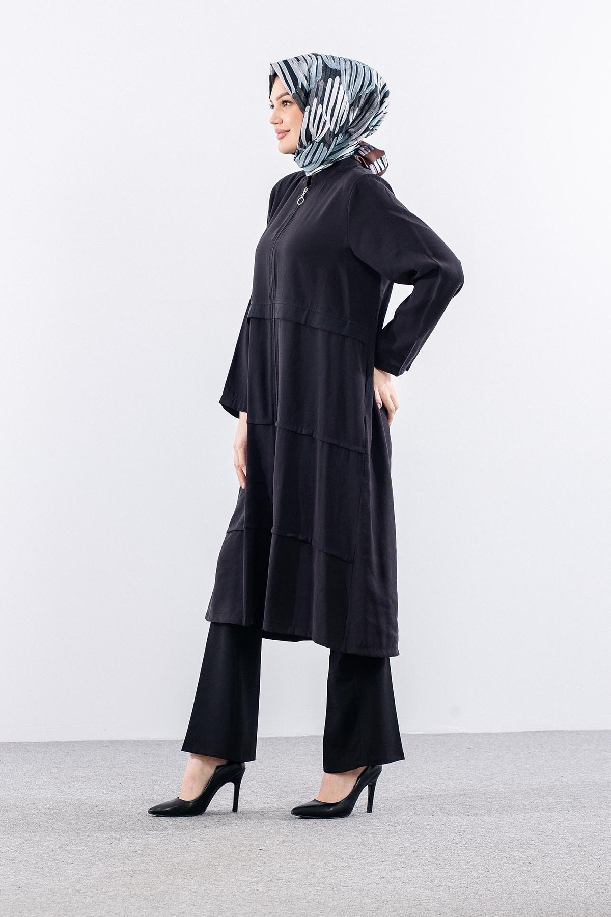 3003 Kap 44-52 Spor Model - Siyah