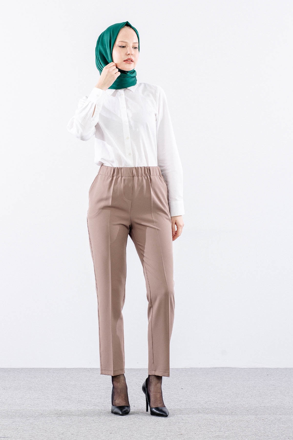 3210 Pantolon 40-50 - Vizon
