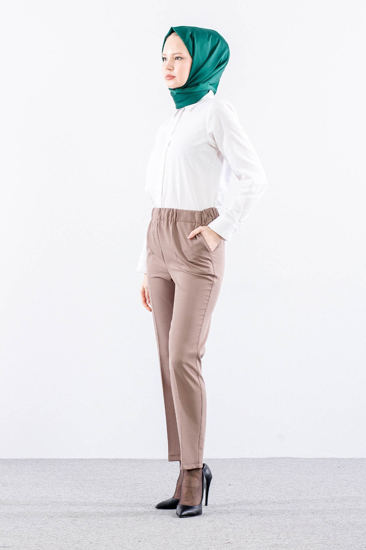 3210 Pantolon 40-50 - Vizon