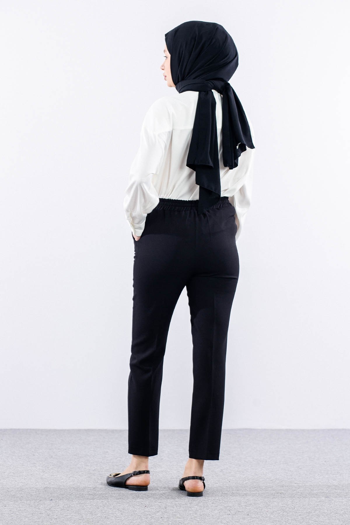 3312 Pantolon 38-48 - Siyah