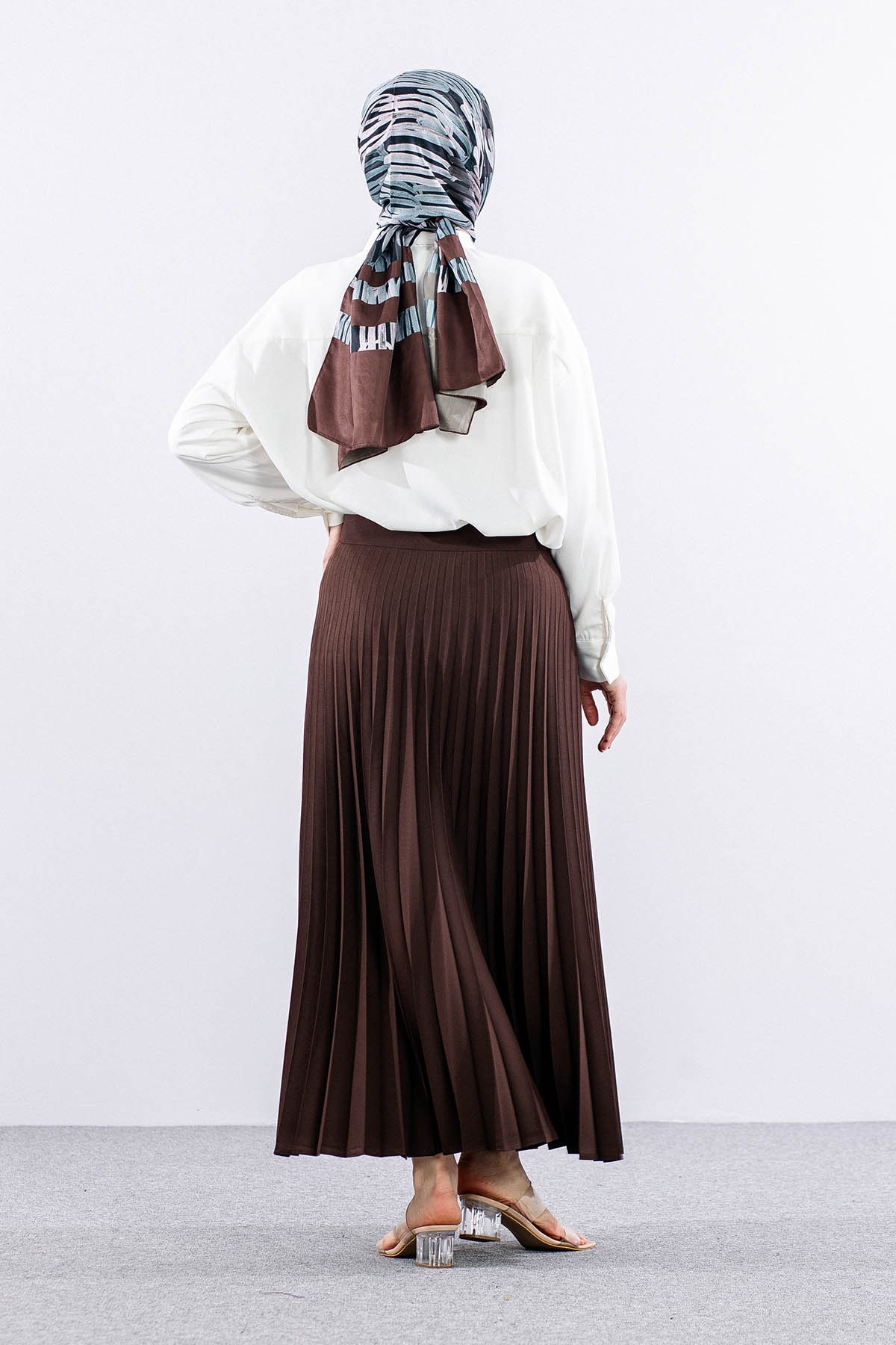 3322 Pilise Etek 40-48 - Kahve