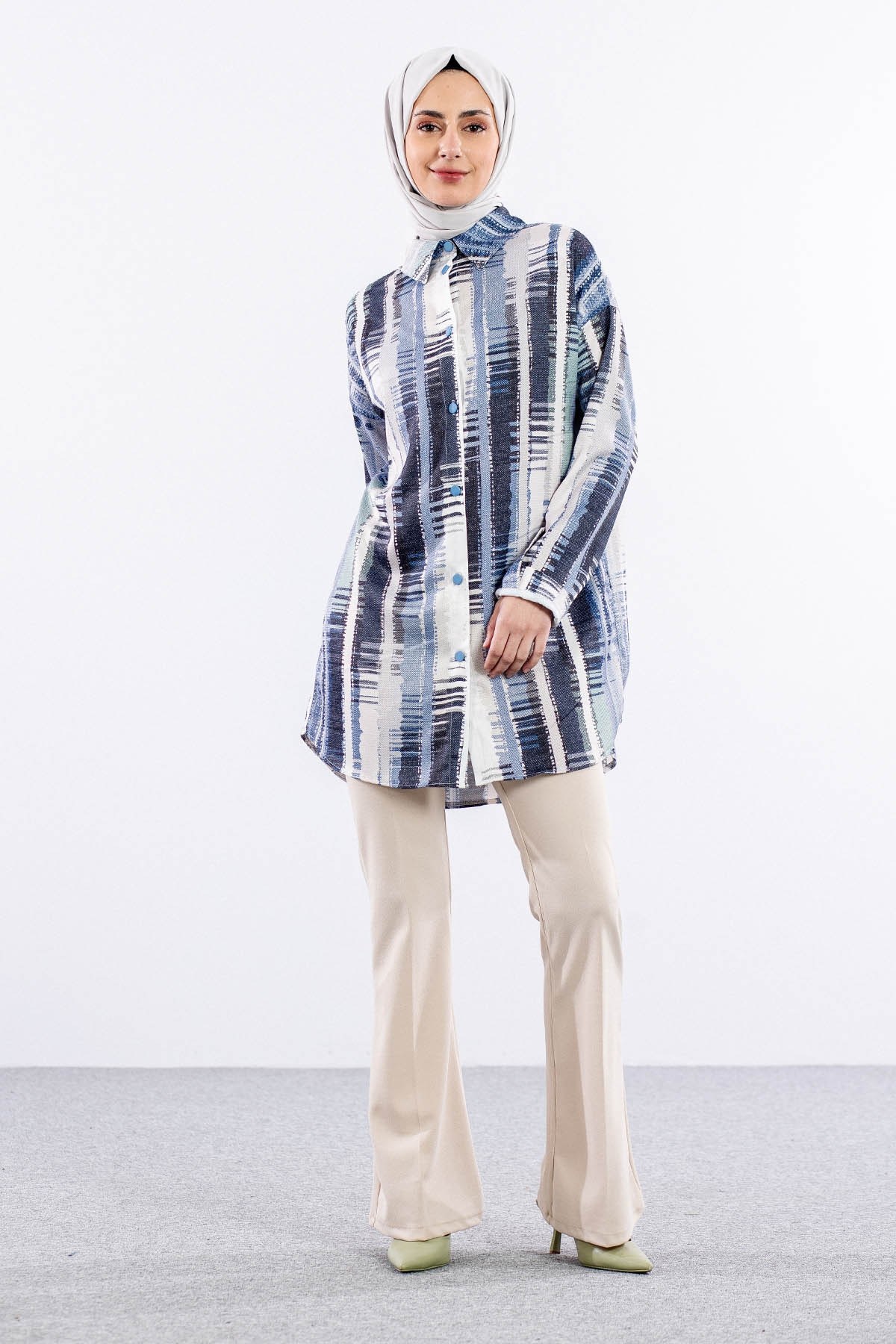4807 Tunik 38-46 - Lacivert