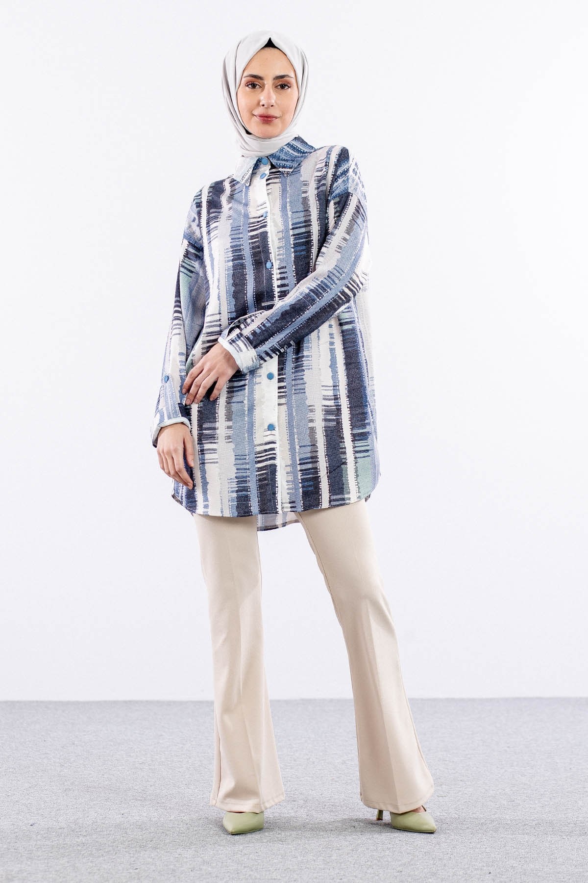 4807 Tunik 38-46 - Lacivert