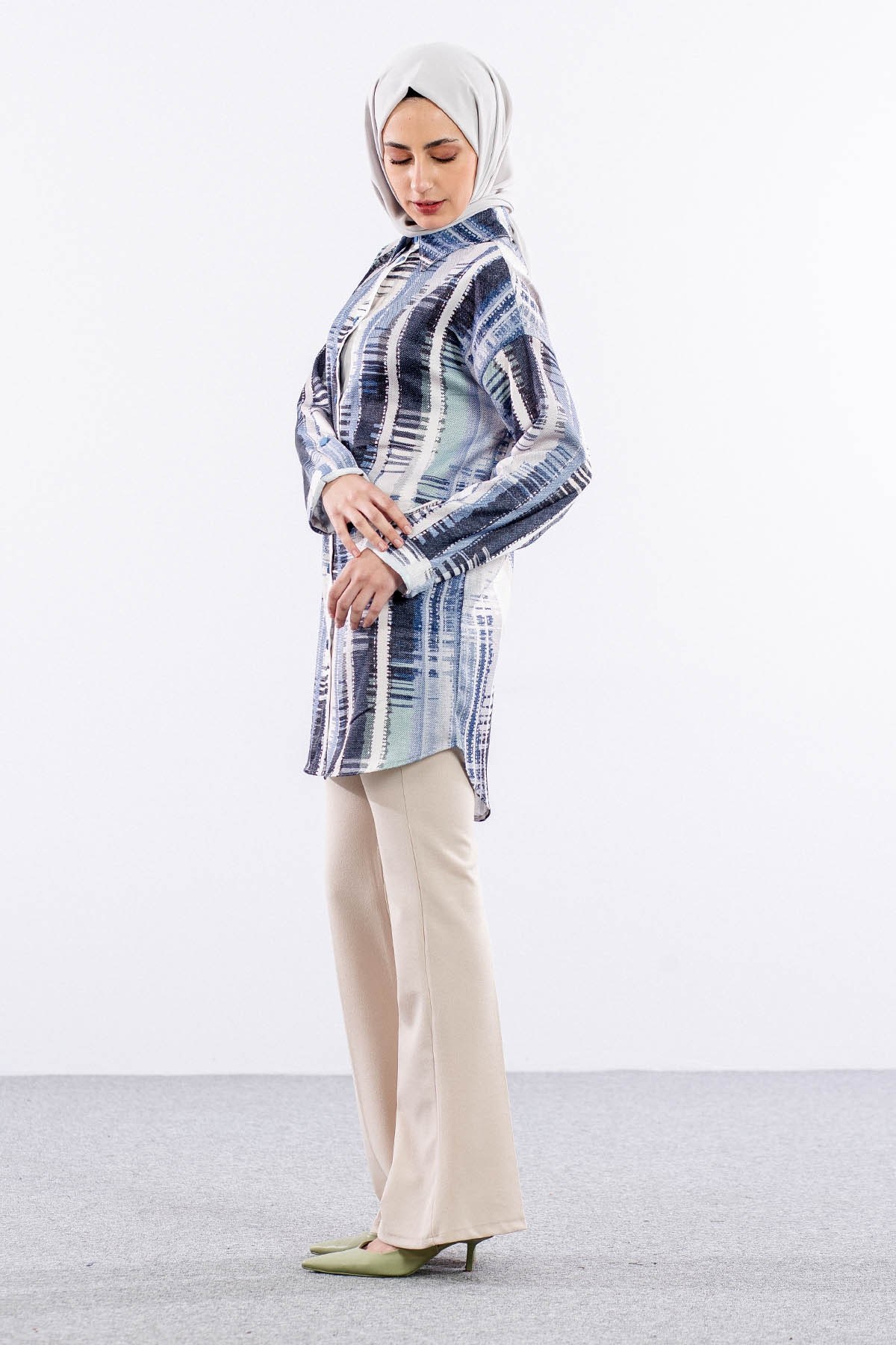 4807 Tunik 38-46 - Lacivert
