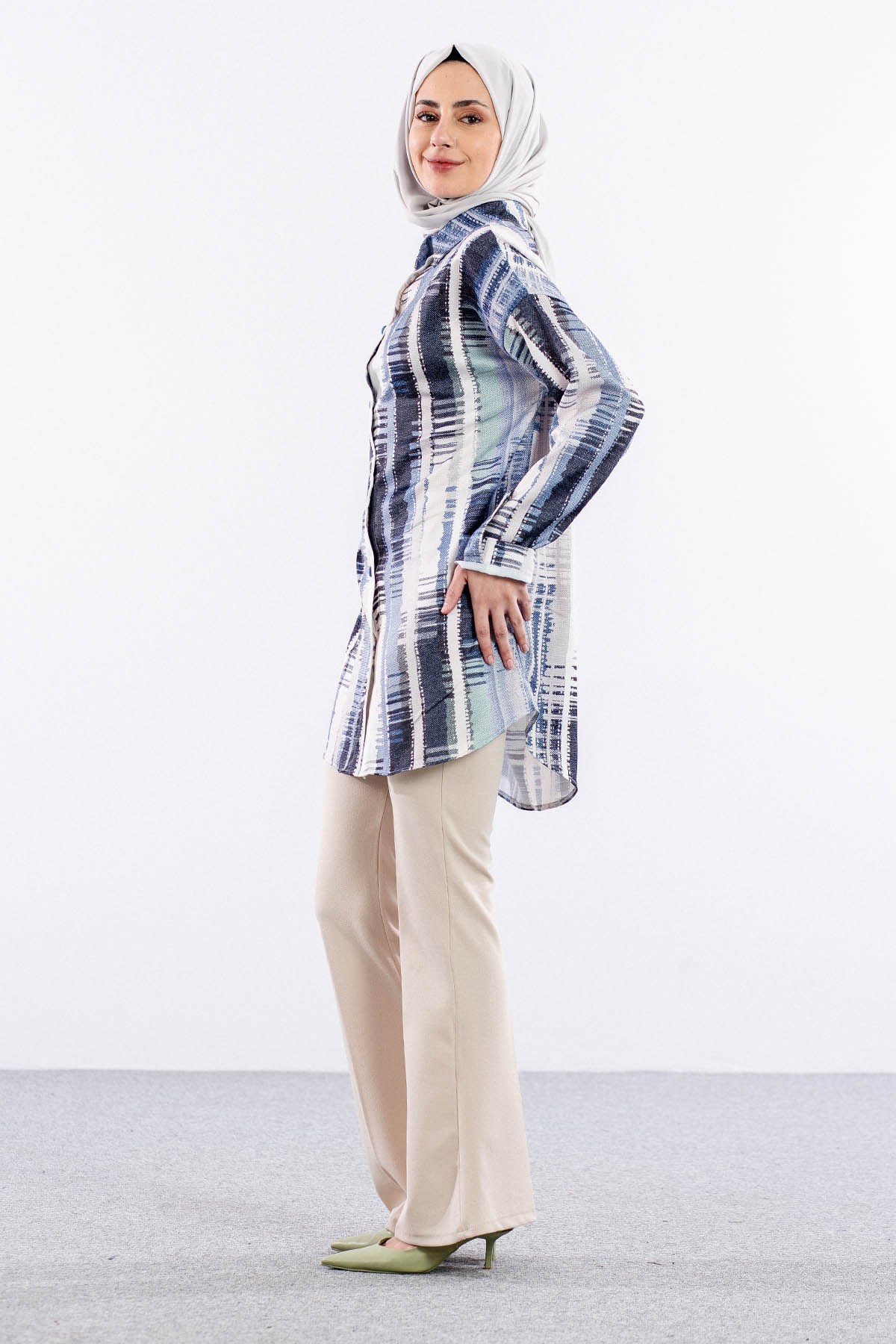 4807 Tunik 38-46 - Lacivert