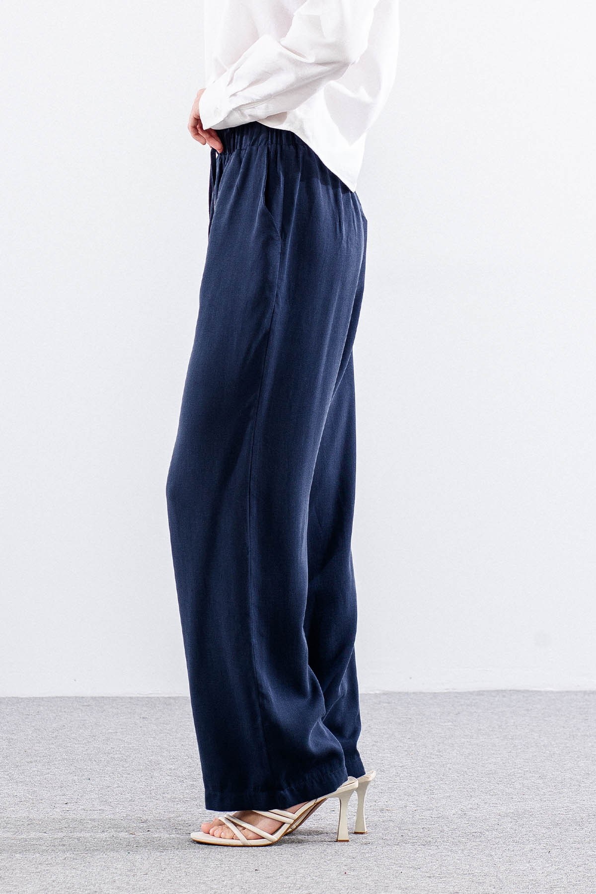 5025 Pantolon 40-50 - Lacivert