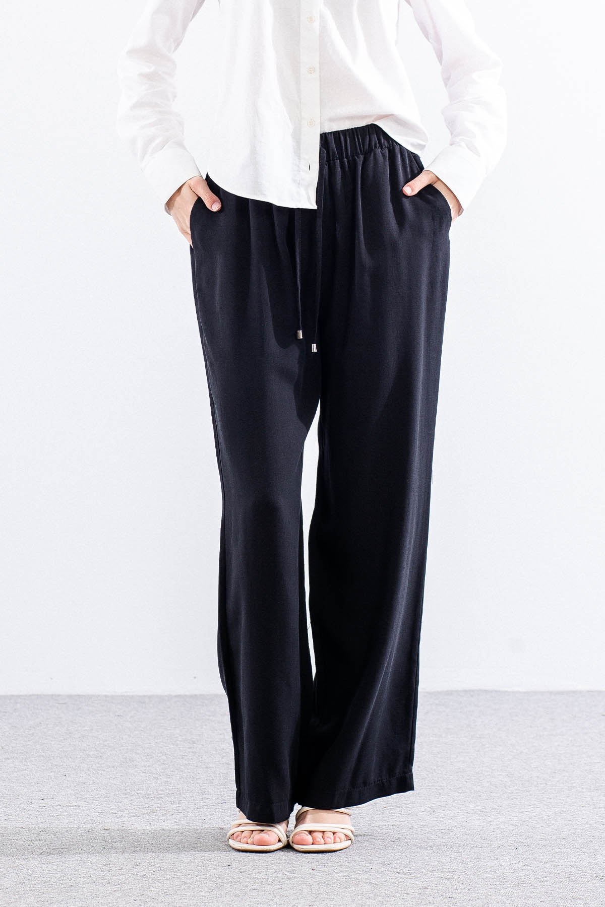 5025 Pantolon 40-50 - Siyah