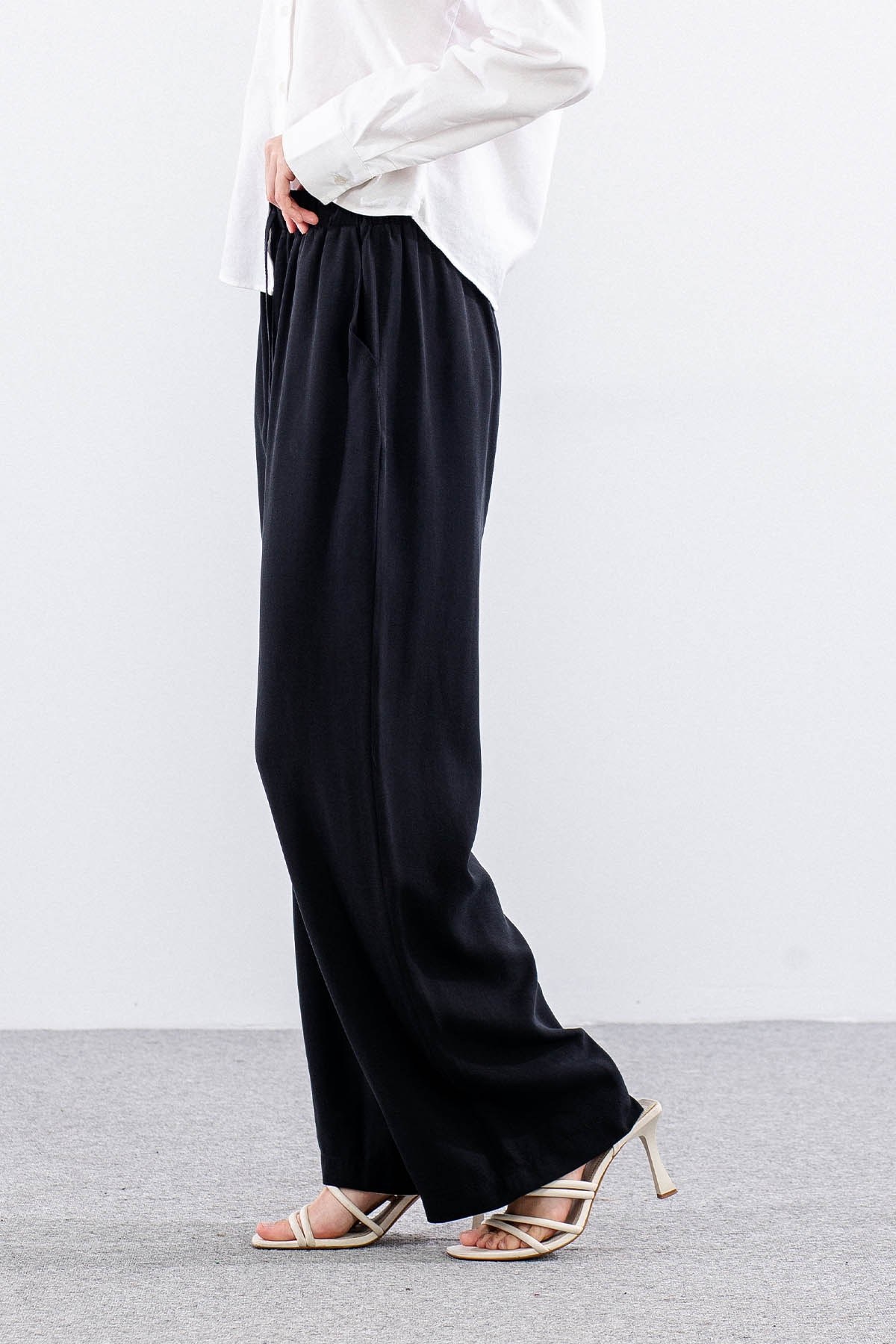 5025 Pantolon 40-50 - Siyah
