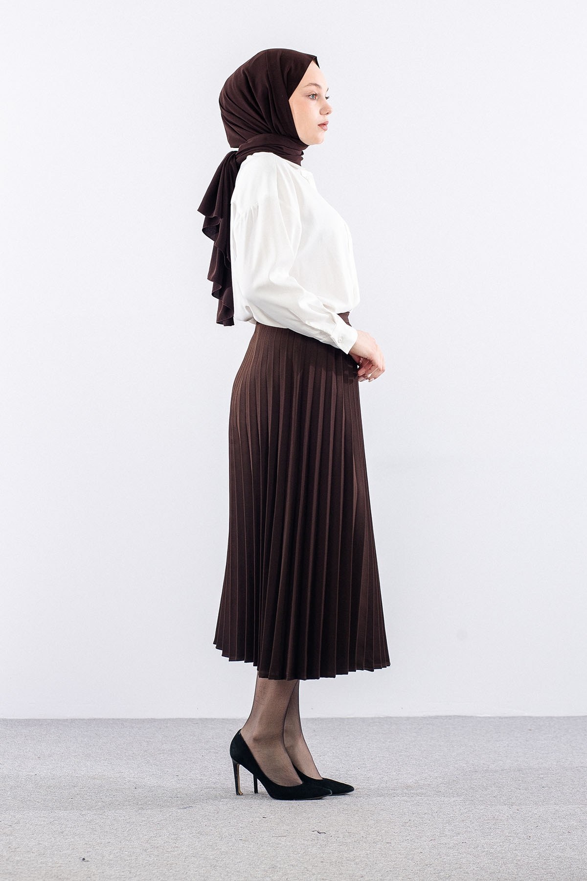 9549-00 Etek 38-42 Pilise Kuşgözü - Kahve