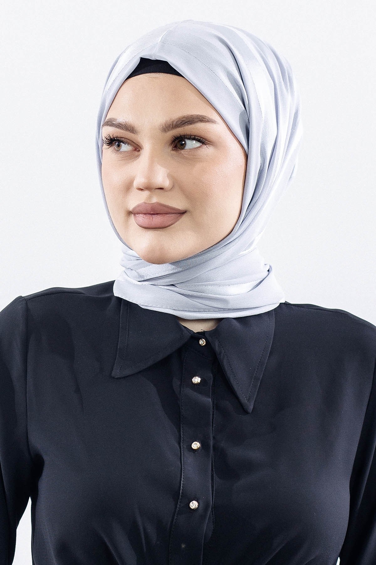 FV Tokyo Şal Şerit Simli - Gümüş