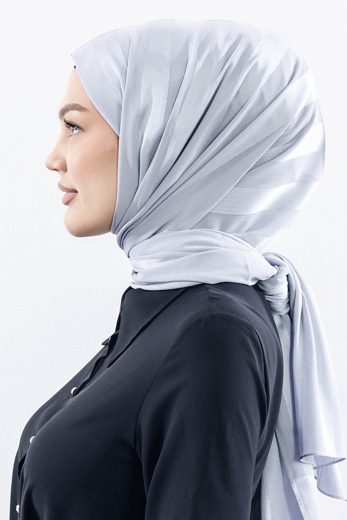 FV Tokyo Şal Şerit Simli - Gümüş