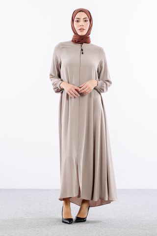 1001 Ferace 38-52 Mevlana Model Yaz - Bej
