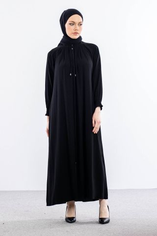 2047 Ferace 38-48 Mevlana - Siyah