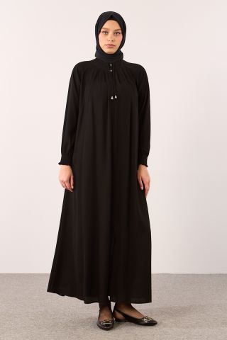 2047 Ferace 38-48 Mevlana - Siyah