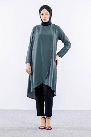 2410 Tunik 42-48 Kapak - Haki