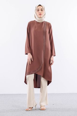 2410 Tunik 42-48 Kapak - Kiremit