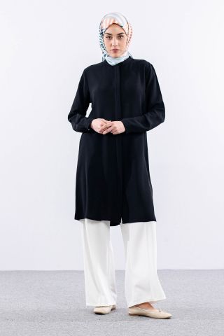 2411 Tunik 42-48 Hakımyk - Siyah