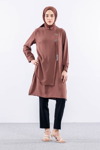 2430 Tunik 42-48 Kuşgözü - Kiremit