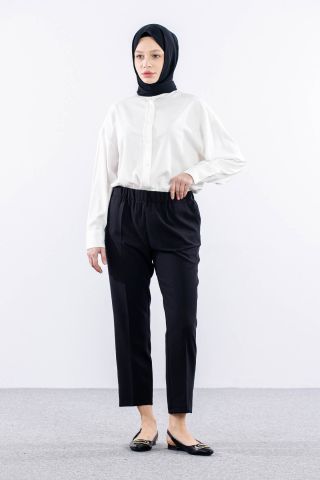 3210 Pantolon 44-54 - Siyah