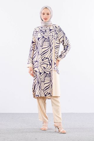 8422 Takım Pantolon 44-50 - Mor