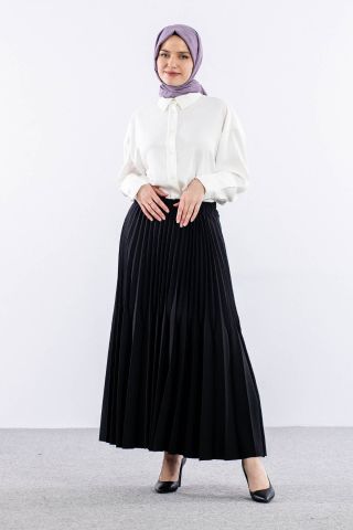 9499-00 Etek 36-42 Piliseli - Siyah