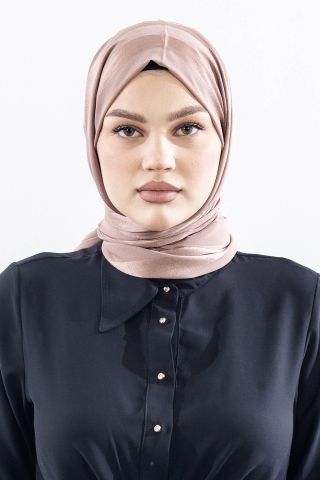 FV Tokyo Şal Şerit Simli - S Kahve