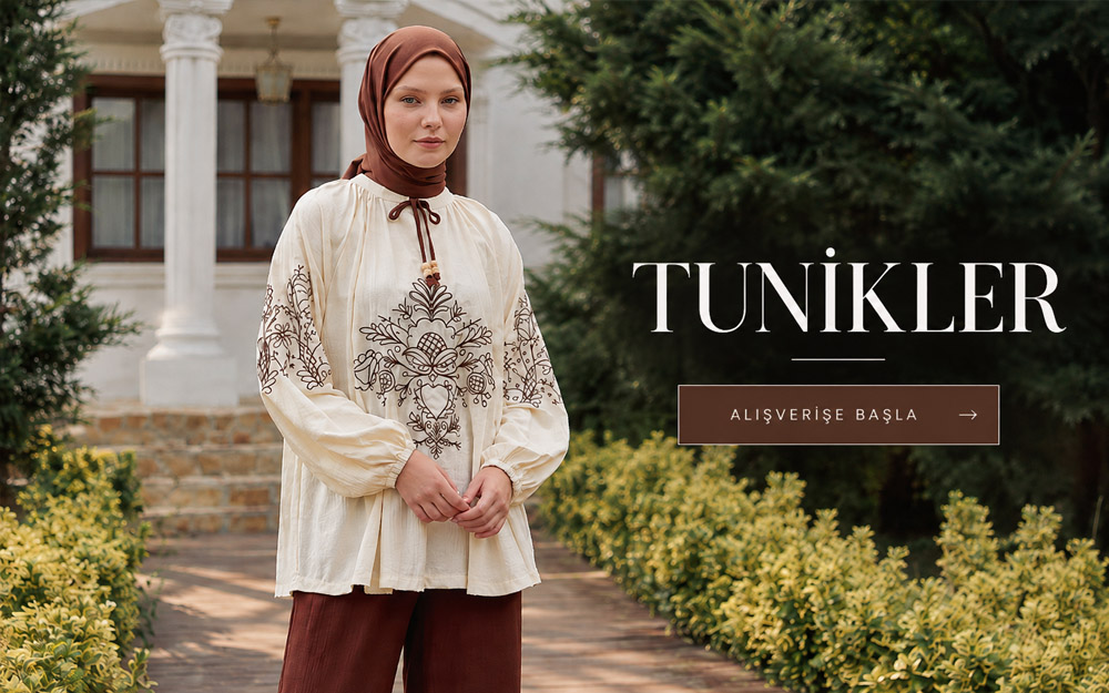 Tekbir yeni sezon tunik ve tesettür tunik modelleri